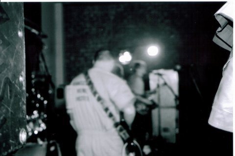 On stage