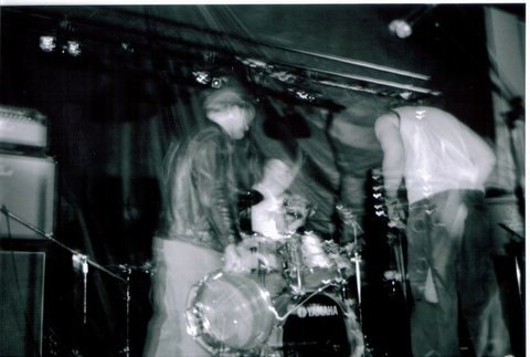 On stage